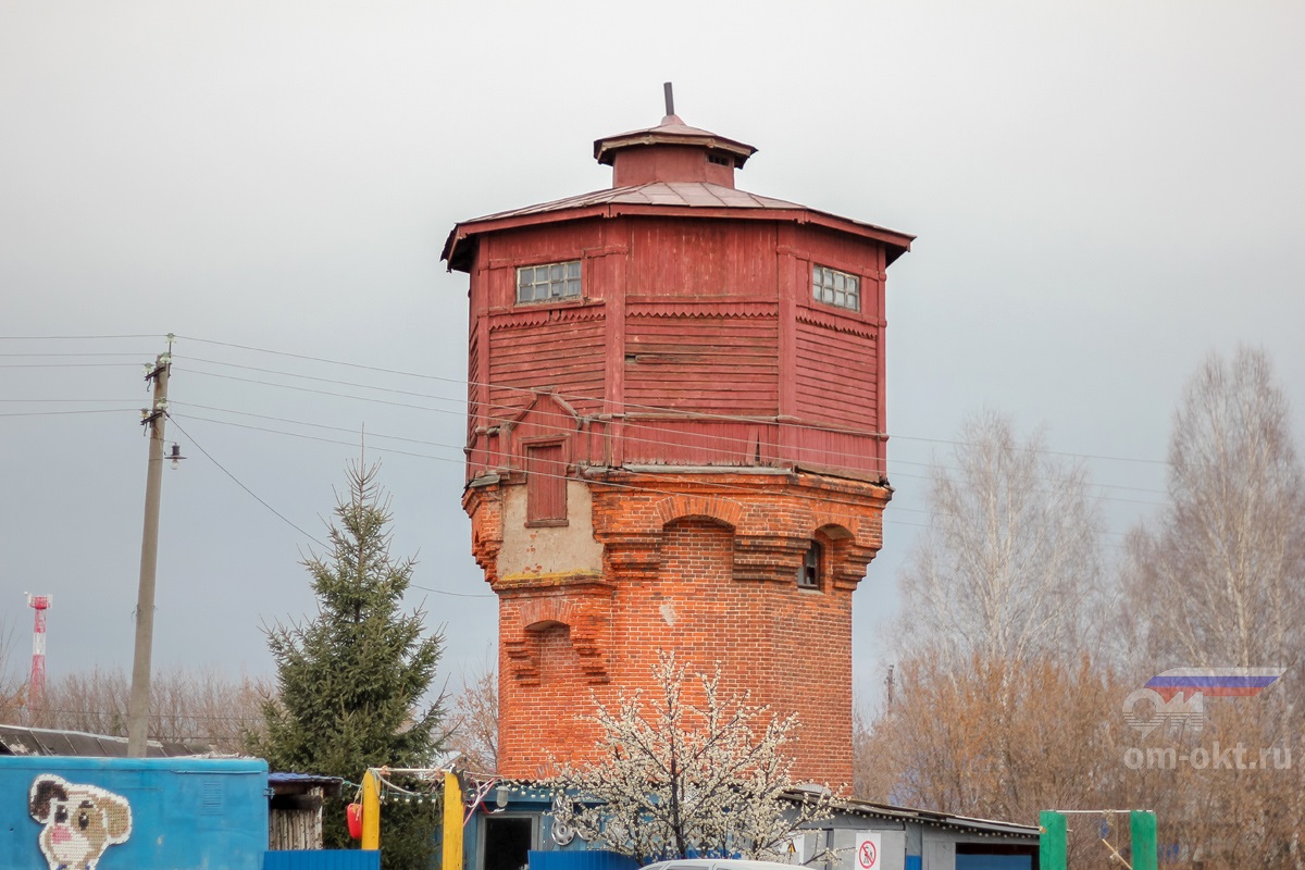 Водонапорная башня на станции Серёжа