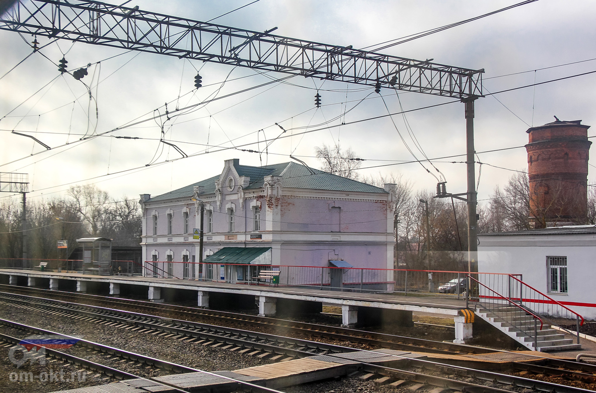 Вокзал на станции Богатищево
