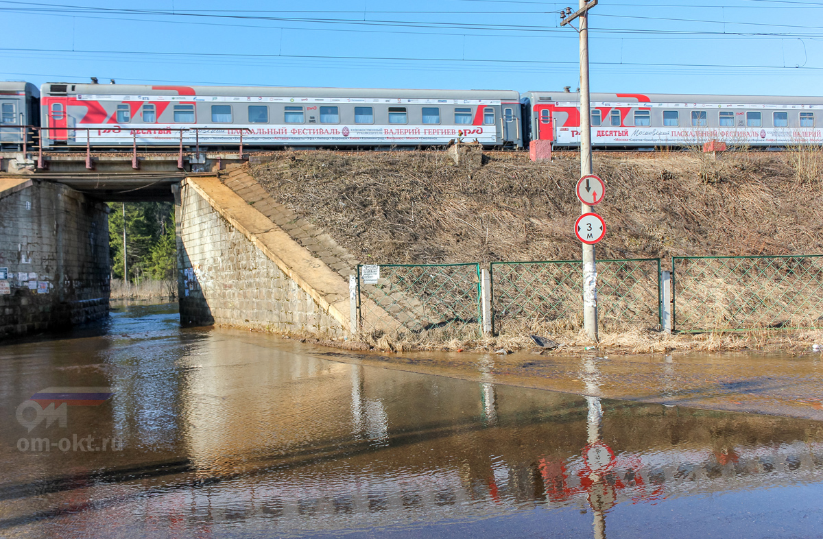 Пасхальный поезд Валерия Гергиева в окрестностях Покровки Пасхальный поезд Валерия Гергиева в окрестностях Покровки